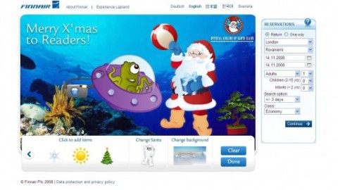 網上創意設計聖誕咭 贏芬蘭機票