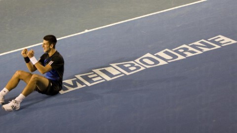 09澳洲網球公開賽 墨爾本公園狂歡