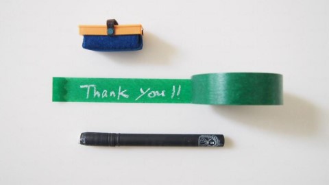 貼紙上的黑板！日本袖珍膠紙帶