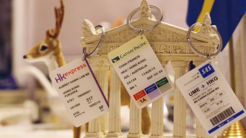 香港有得整！屬於自己的 獨一無二登機證鎖匙扣