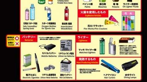 直髮器不可放寄艙行李！ 3大類別物品被日本航空列為違禁品