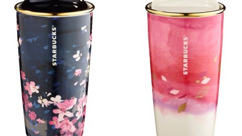 網上流出2016台灣Starbucks櫻花杯款式