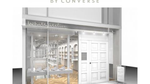 最愛經典白色ALL STAR！東京純白Converse 港幣$384可自訂獨一無二鞋款