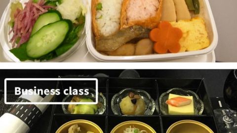 10大航空經濟艙vs.商務頭等飛機餐 日航經濟艙餐原來很不錯！