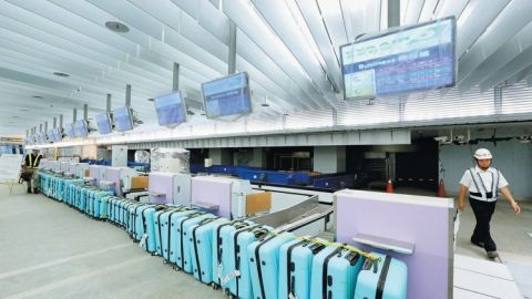 台北機場捷運35分鐘抵機場 未來可在市區預辦登機、提早寄行李