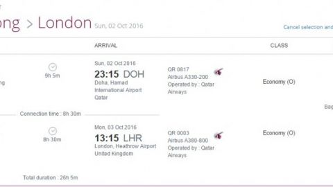 跌破四千！卡塔爾航空平飛倫敦 歐洲連稅$3371起、包30kg行李！