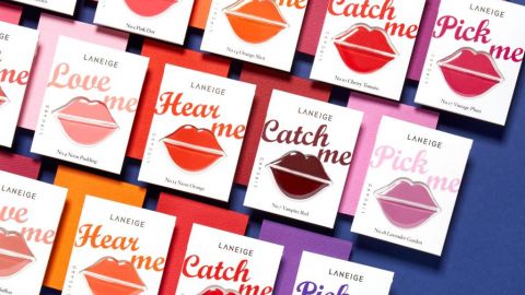 懶人化妝好良伴，一秒畫好唇妝！ 韓國Laneige20色Lip card