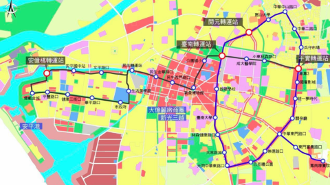 遊台更方便！ 台南擬建2條單軌捷運