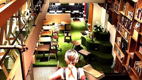 唔洗同小朋友爭！ 台北Cafe有大人專屬室內瀡滑梯