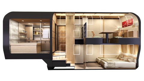 躺在沙發看沿途風光！ JR東日本推舒適酒店型列車