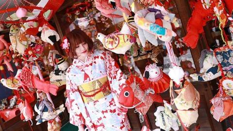 來九州也要穿和服 乘船欣賞柳川風景