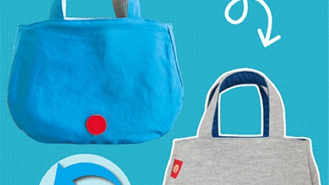 方便好用又不貴！ 日本郵局推多啦A夢正反兩用屁股袋