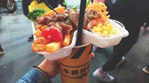許留山升級版　台中爆滿牛扒杯