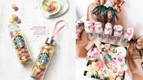 韓國人最新表白恩物 Starbucks 白色情人節糖果樽