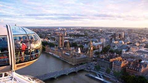 幸運兒倫敦眼上發好夢