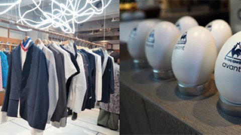 le coq sportif 原宿話題新店 潮著公雞兼潮食蛋