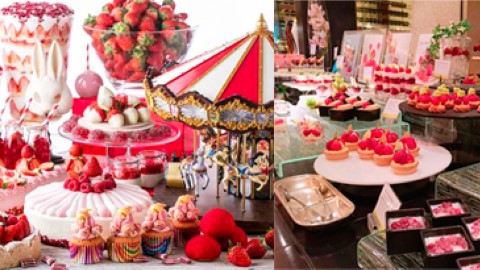 全部都係士多啤梨  3 大東京必食 Buffet