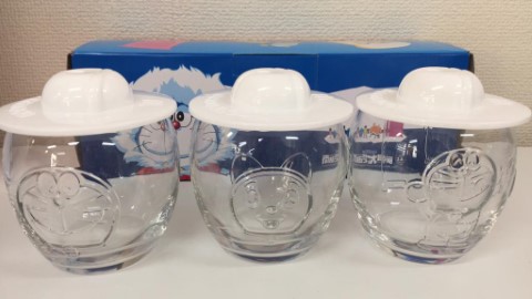 日本麥當勞限定 「多啦 A 夢南極大冒險」玻璃杯