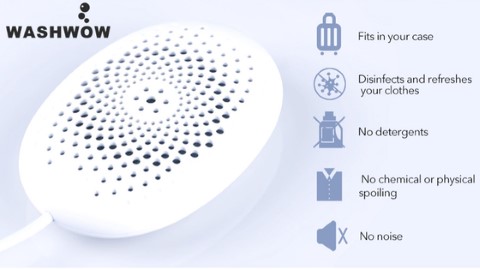 旅行必備！流動「洗衣機」