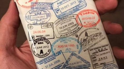 獨一無二！ 打造個人 Passport 印章電話殼