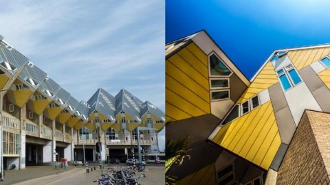 真係有得住？ 幾何立方體方塊屋