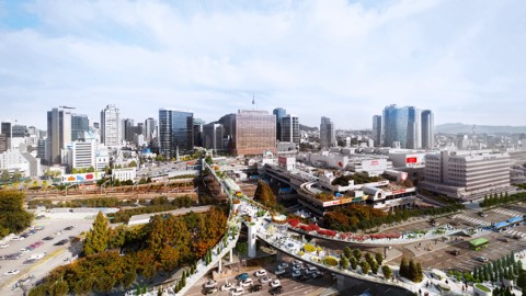 展現舊首爾人文風情 首爾路 7017 漫畫展