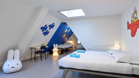 Miffy 博物館合作打造！ 荷蘭最新 Miffy 主題房超抵住