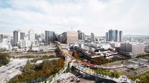 7017 周邊 看首爾古今對比