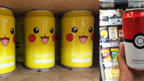 全台搜捕！ 超吸睛比卡超、精靈球 5 款口味梳打水