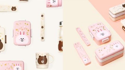 野餐必備 日本推 LINE FRIENDS 可愛餐盒