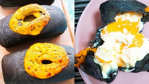 搶手！韓國 IG 人氣 流心墨汁芝士包