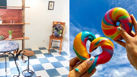 遊沖繩必食  吸睛 Rainbow Bagel