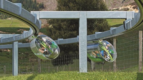 單車新體驗！ 新西蘭管道單車玩空中飄移