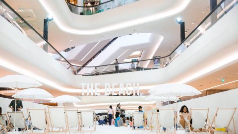 免費！曼谷 Mall 王 Central Embassy 期間限定「白沙灣」