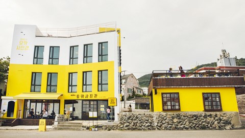 期間限定！釜山 Maxim 黃色照相咖啡店