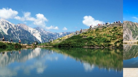 登上海拔 2,000 公尺 賞水平如鏡神秘湖景