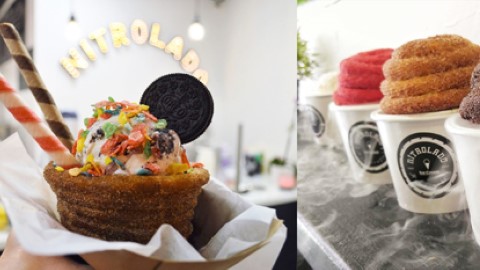 仙氣繼續飄！ 超創意美國加州 churros 雪糕