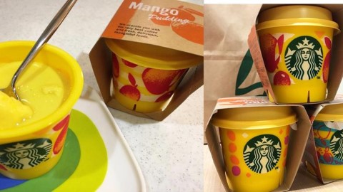 日本 Starbucks 新推 超好味芒果布甸