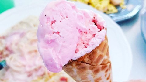 韓國 重口味組合？ 雪糕加意粉