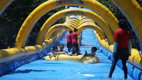 暑假限定 必玩南投 150 米瀡滑水梯