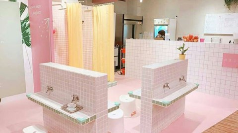 搞鬼 澡堂　果汁店紅爆  IG