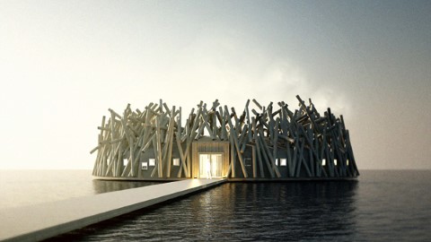 睇極光一流！ 瑞典河上飄浮酒店　將於 2018 年開業！