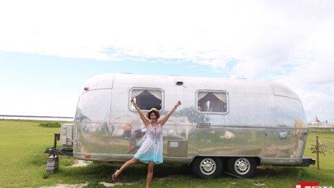 沖繩全新露營車場 海邊 BBQ +宿一宵