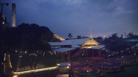 刺激友注意！ 台南 文創園區 玩 笨豬跳