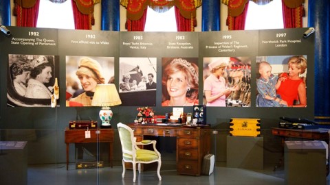 戴妃 逝世 廿周年 白金漢宮 設 回顧展