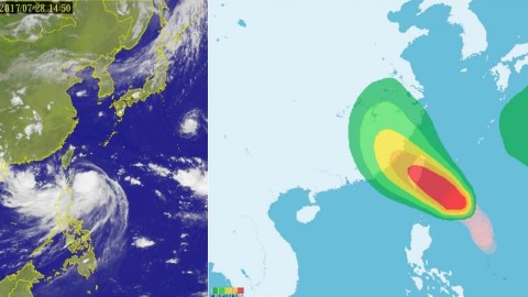遊台留意！ 颱風殺到 明天早上登陸台東