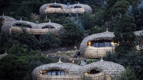 冬暖夏涼茅屋別墅