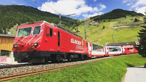 瑞士 最人氣觀景火車 一次過睇晒靚景