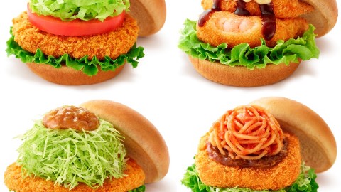 日本 Mos Burger 期間限定 推出四款地區特色 漢堡