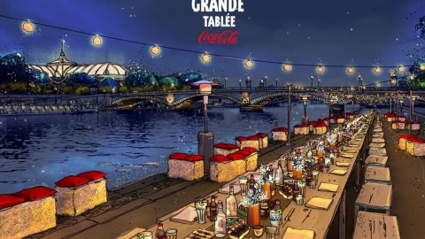 Coca Cola 巴黎大搞神秘河畔晚宴 一晚限定！